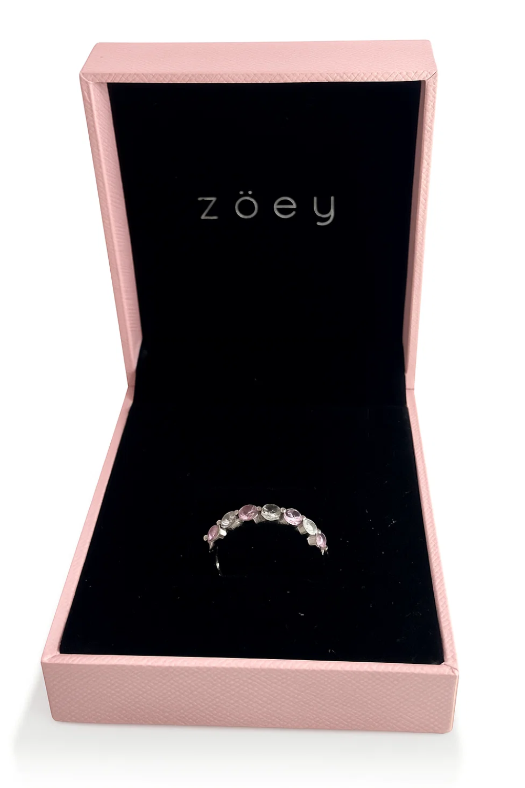 Lyra Engagement Ring with Swarovski