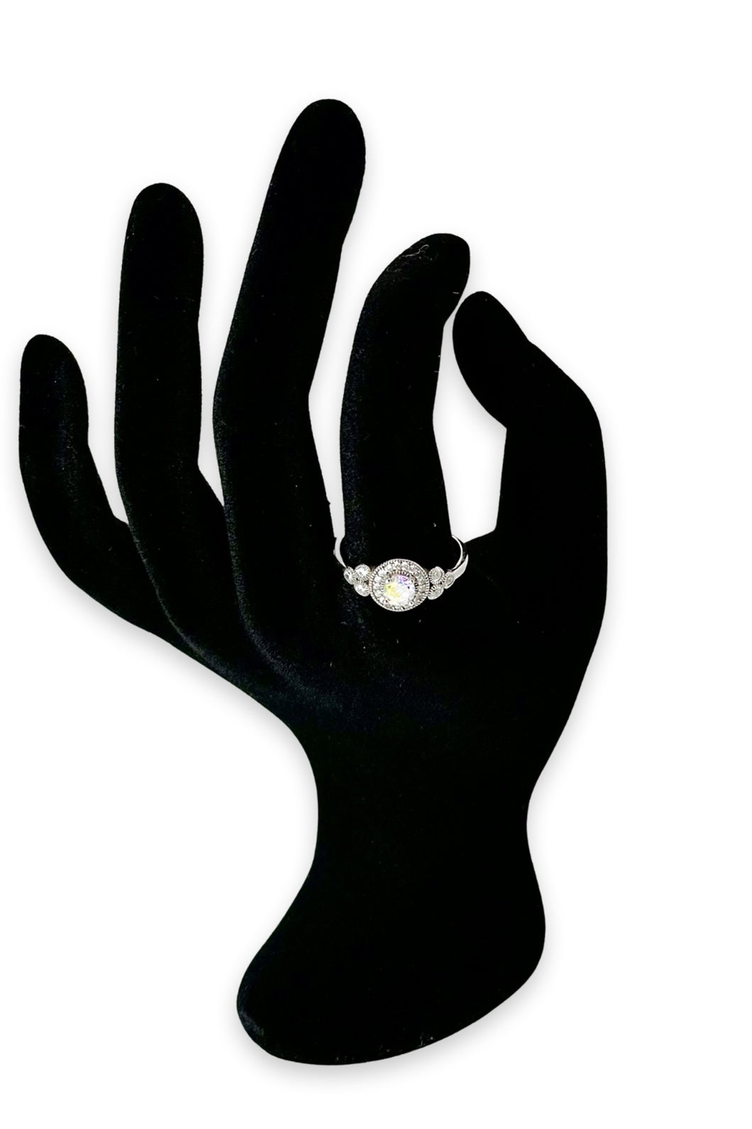 Soraya Engagement Ring with Swarovski