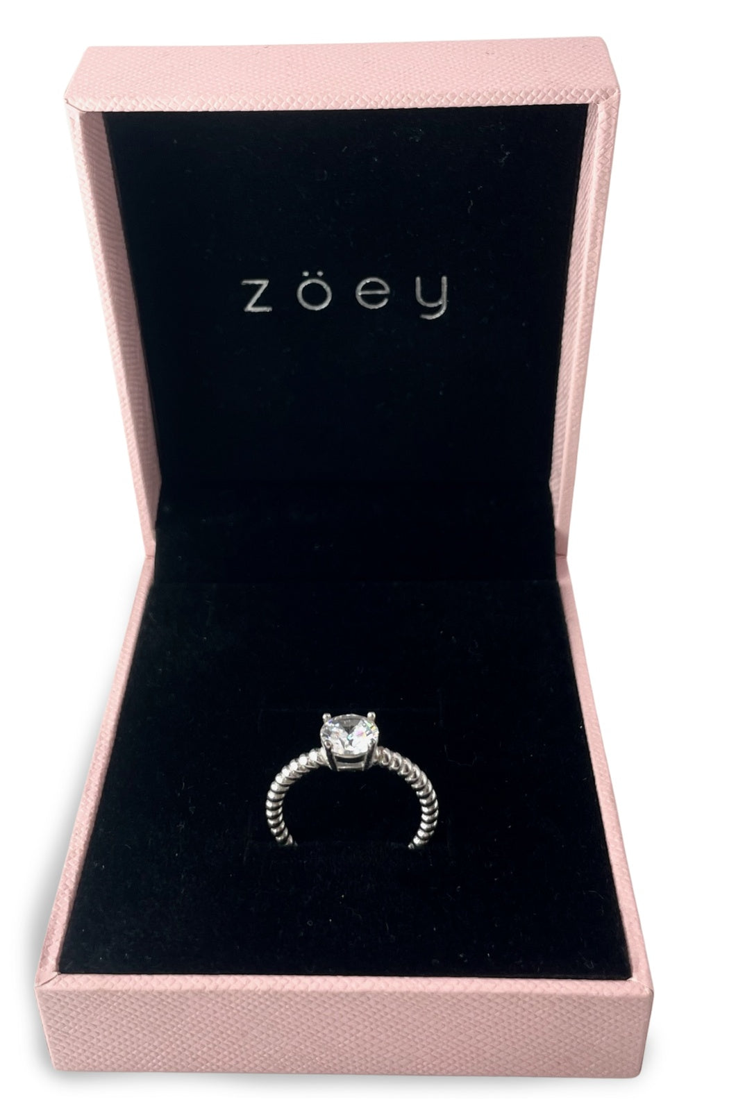 Ottilie Engagement Ring with Swarovski