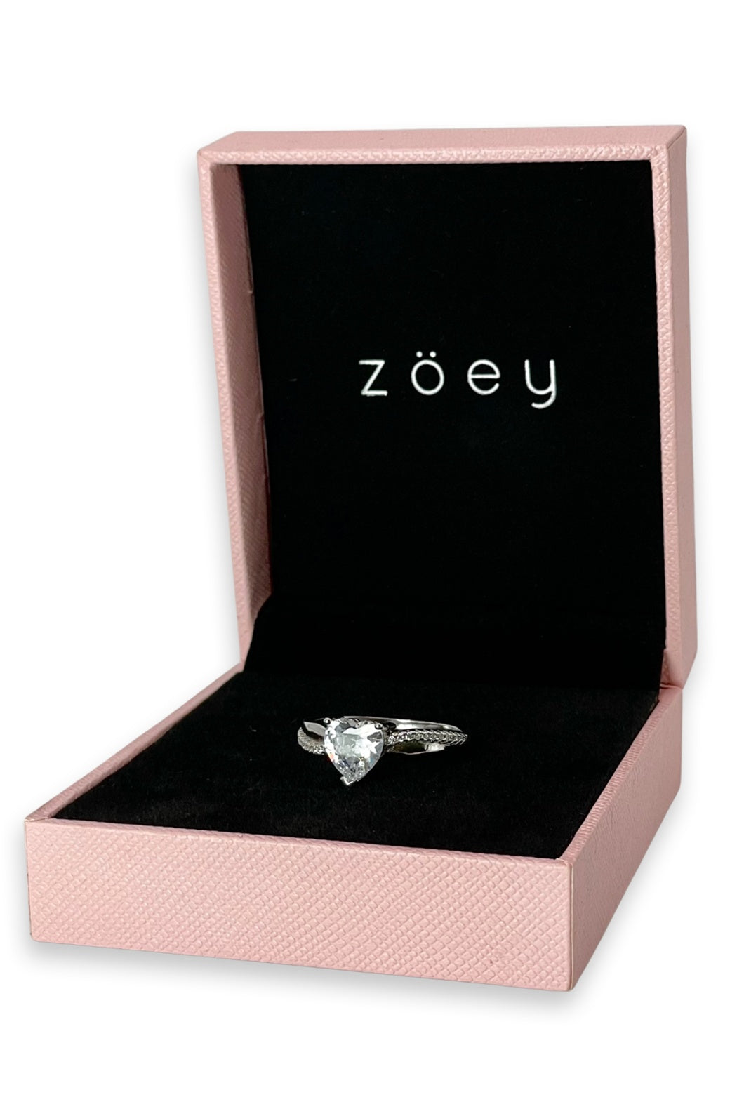 Elyssia Engagement Ring with Swarovski