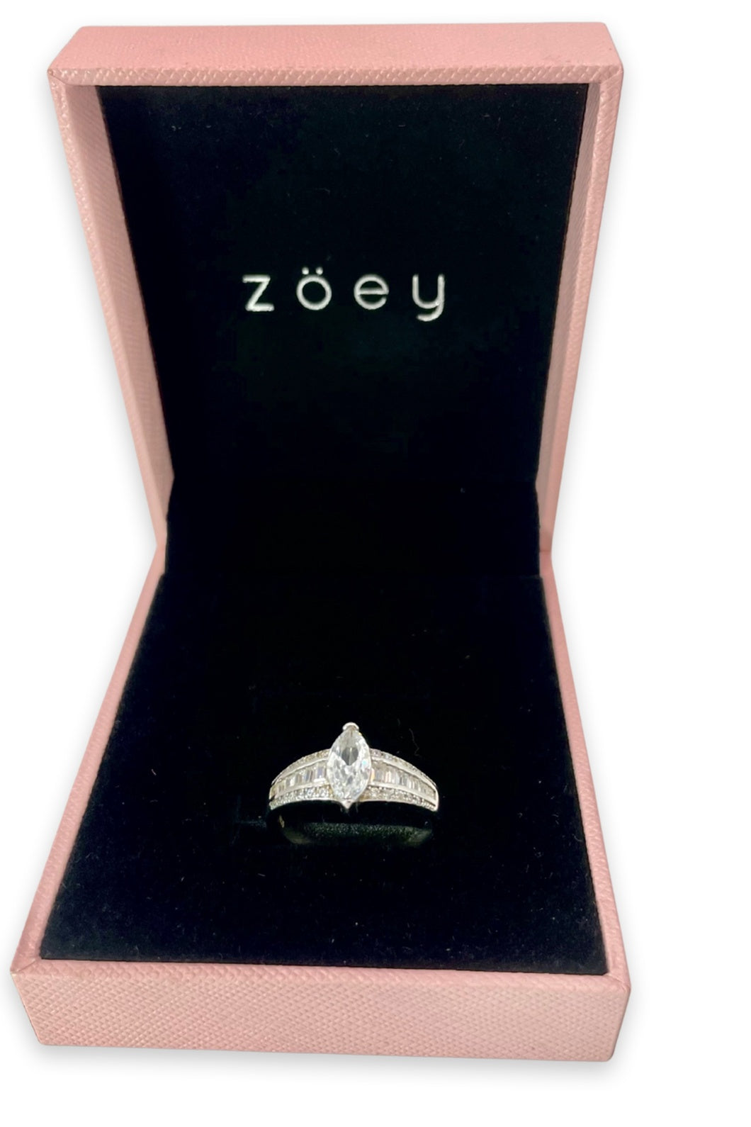 Rosalia Engagement Ring with Swarovski