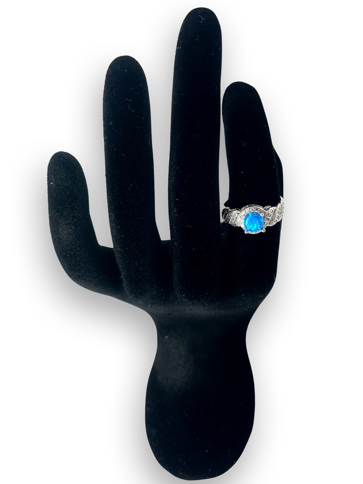 Coralie Engagement Ring with Swarovski