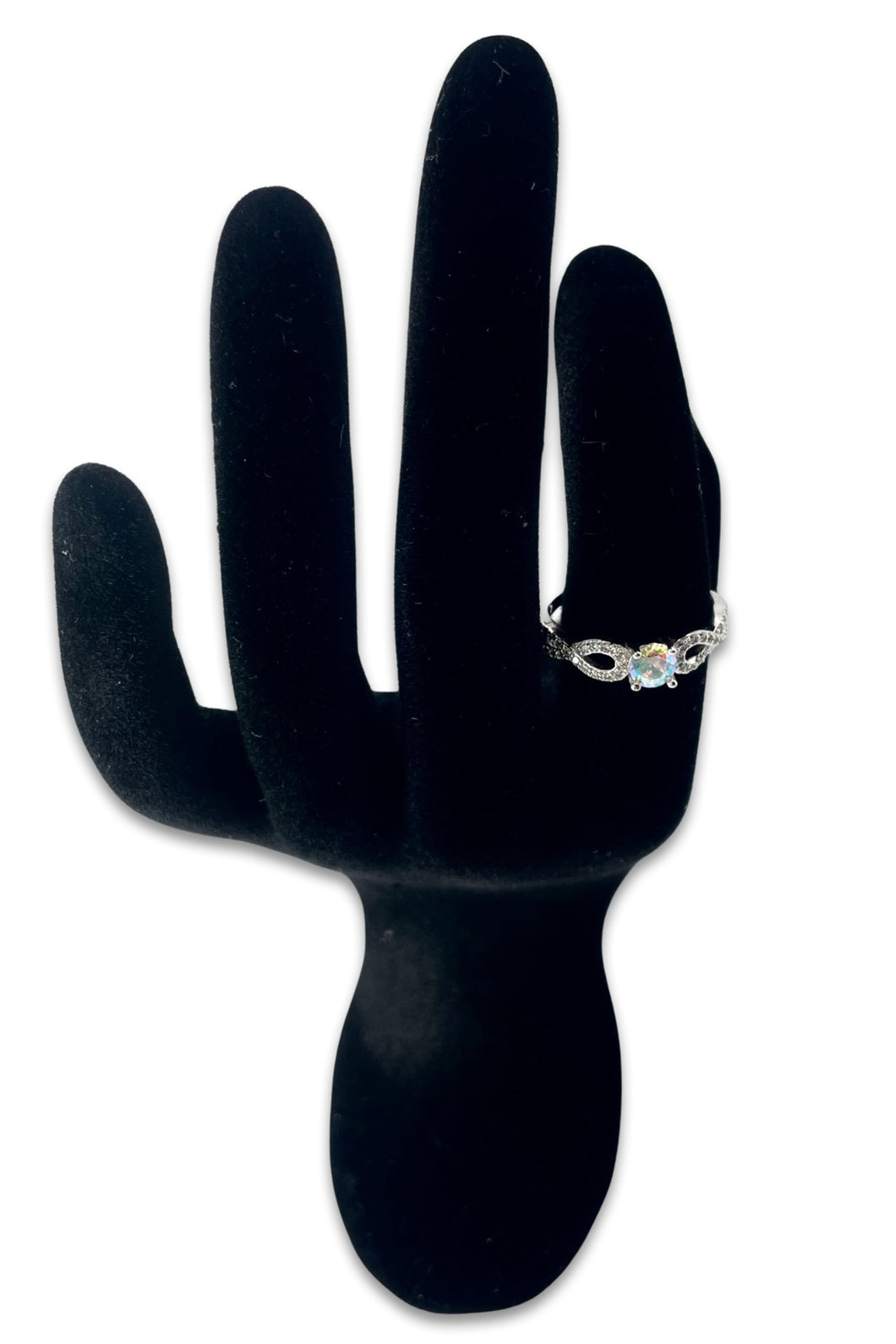 Odette Engagement Ring with Swarovski