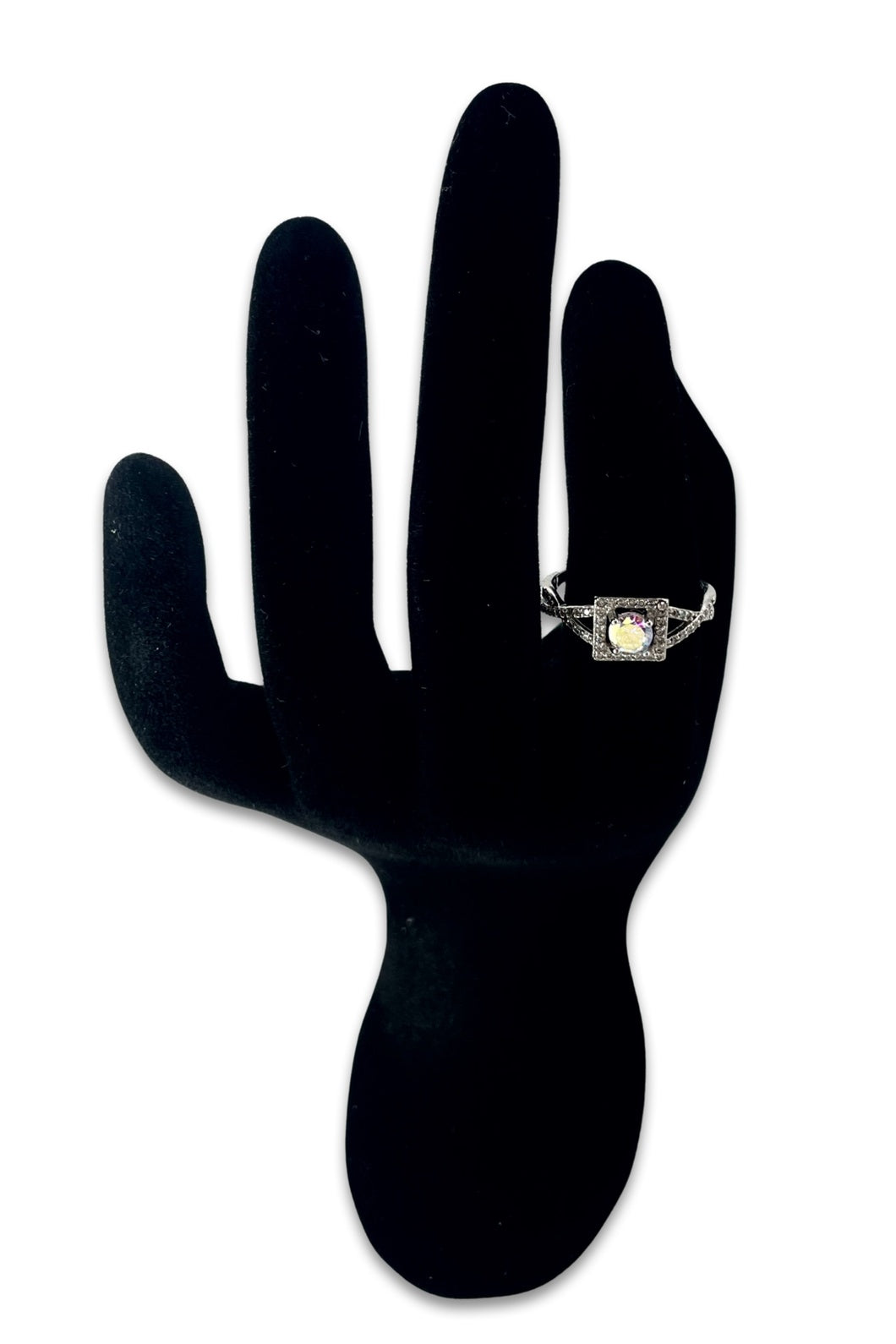 Evangeline Engagement Ring with Swarovski