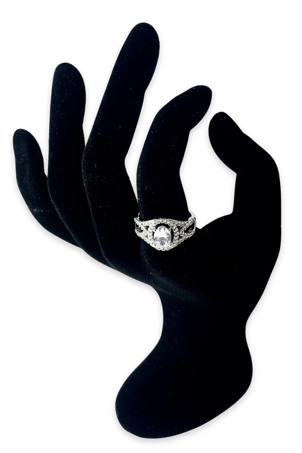 Eliane Luxe Engagement Ring with Swarovski