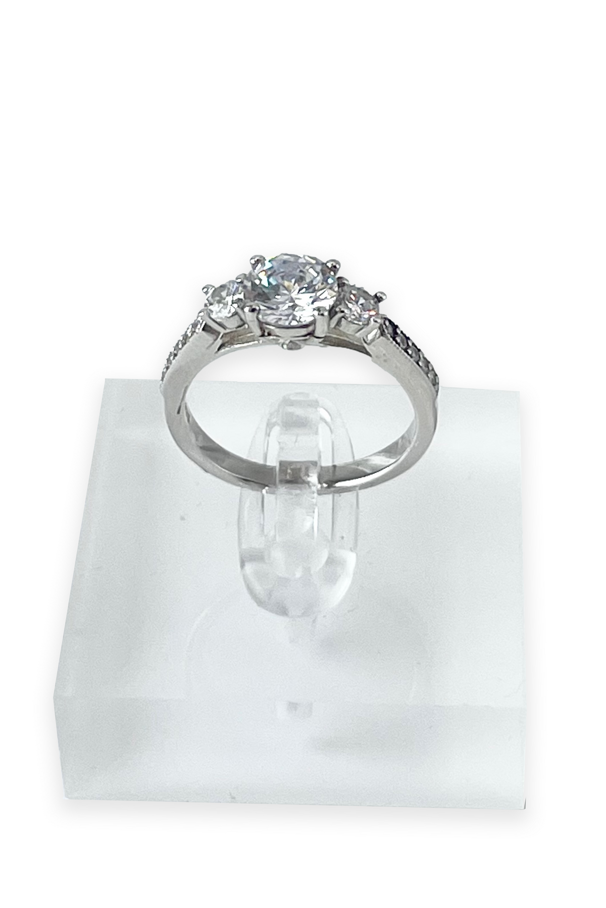 Fiore Engagement Ring with Swarovski