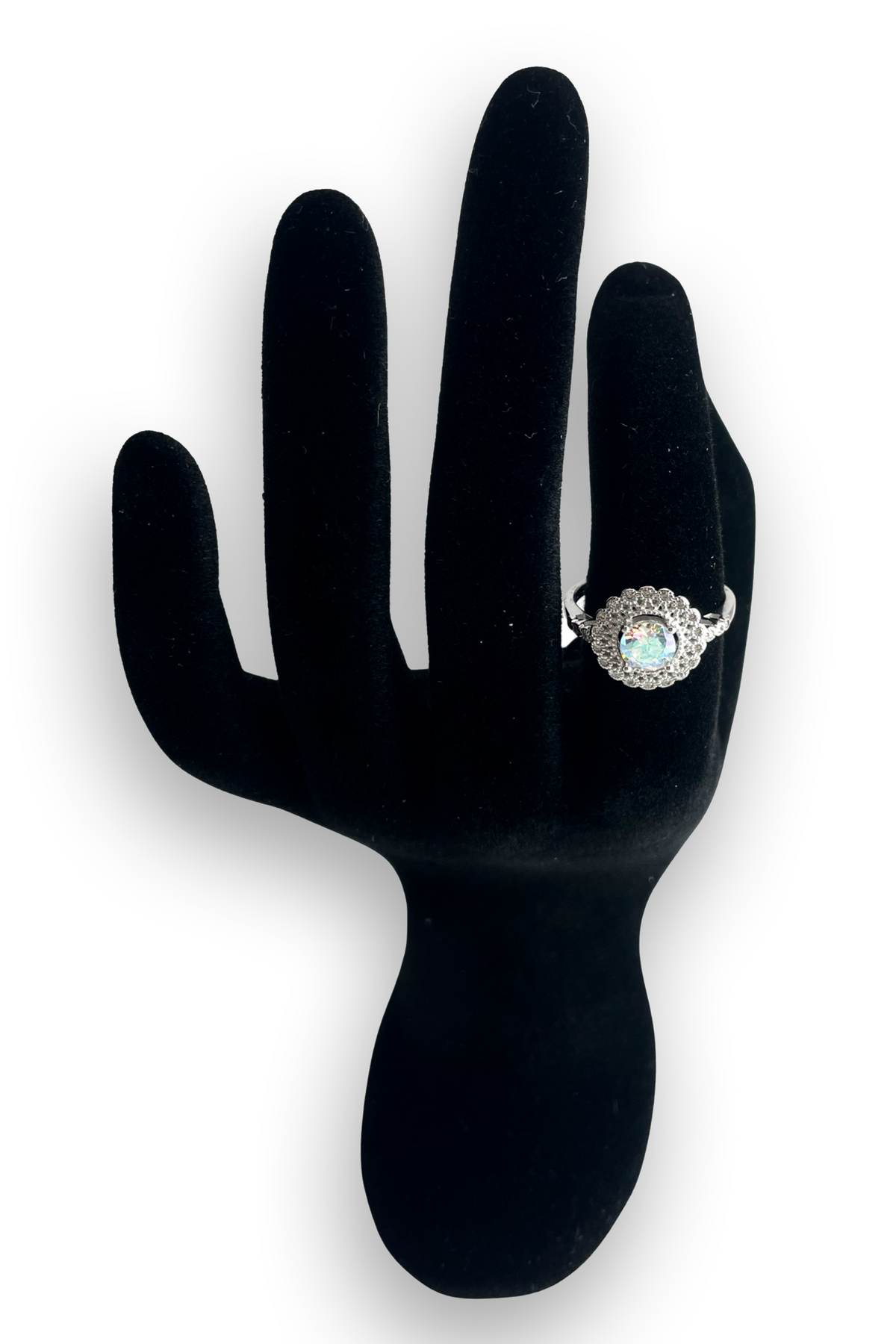 Carmella Engagement Ring with Swarovski