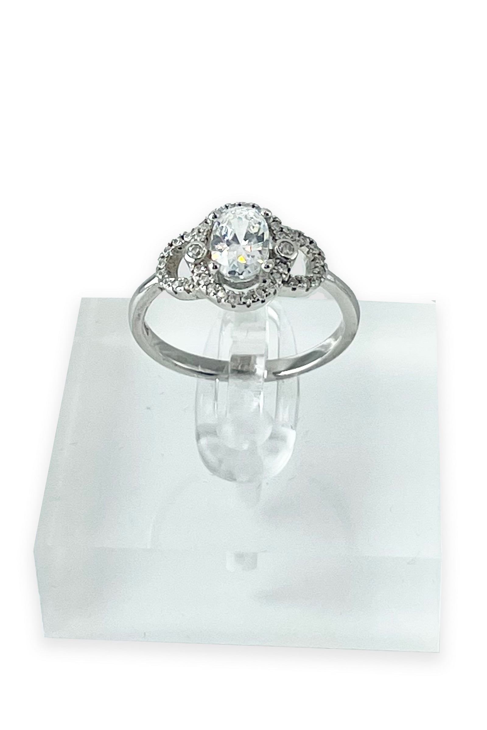 Galatea Engagement Ring with Swarovski