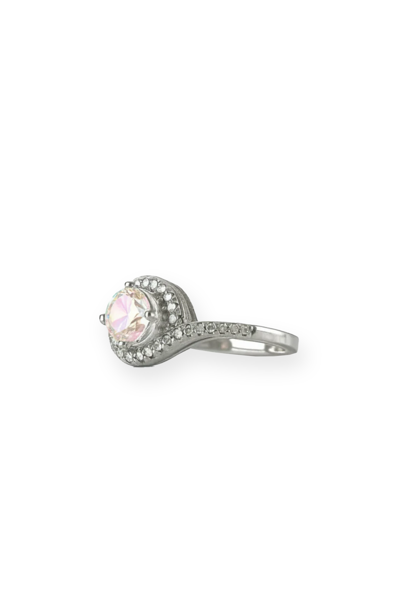 Fiorella Engagement Ring with Swarovski