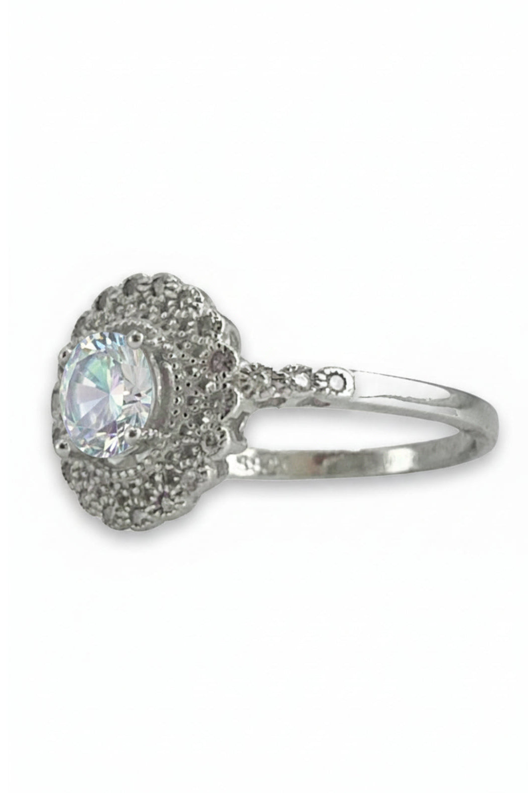Carmella Engagement Ring with Swarovski