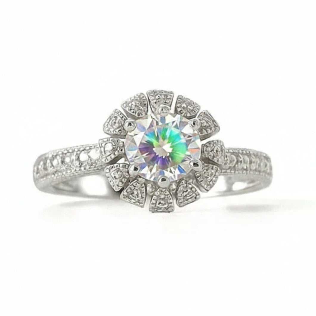 Celine Engagement Ring with Swarovski