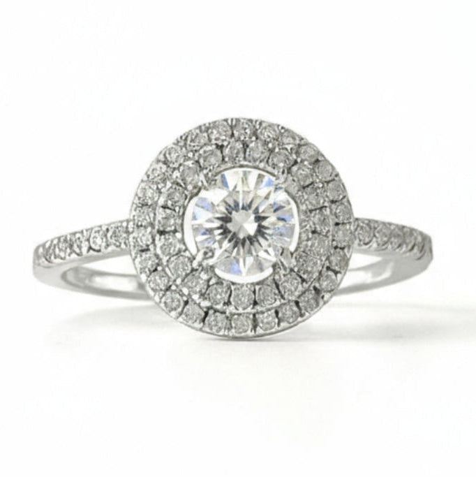 Roselle Engagement Ring with Swarovski