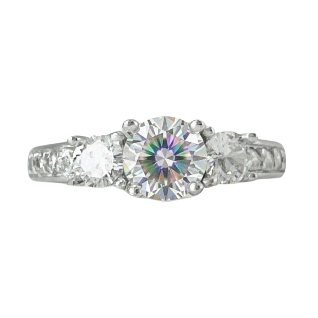 Jessamine Engagement Ring with Swarovski