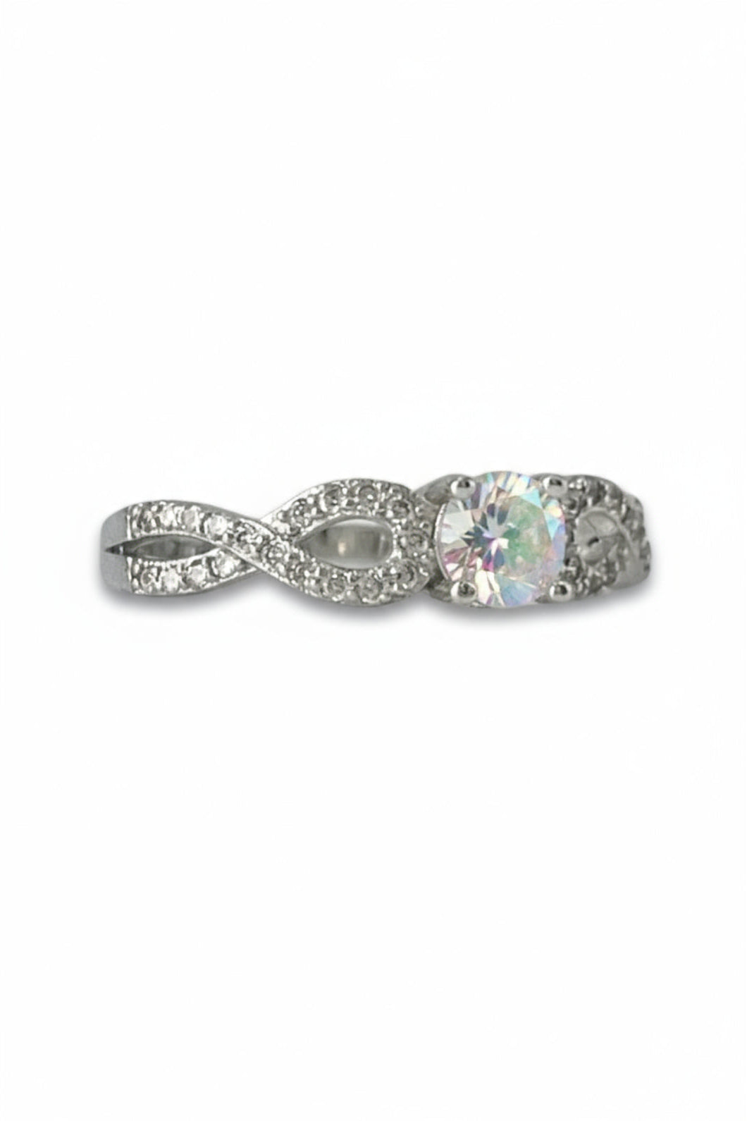 Odette Engagement Ring with Swarovski
