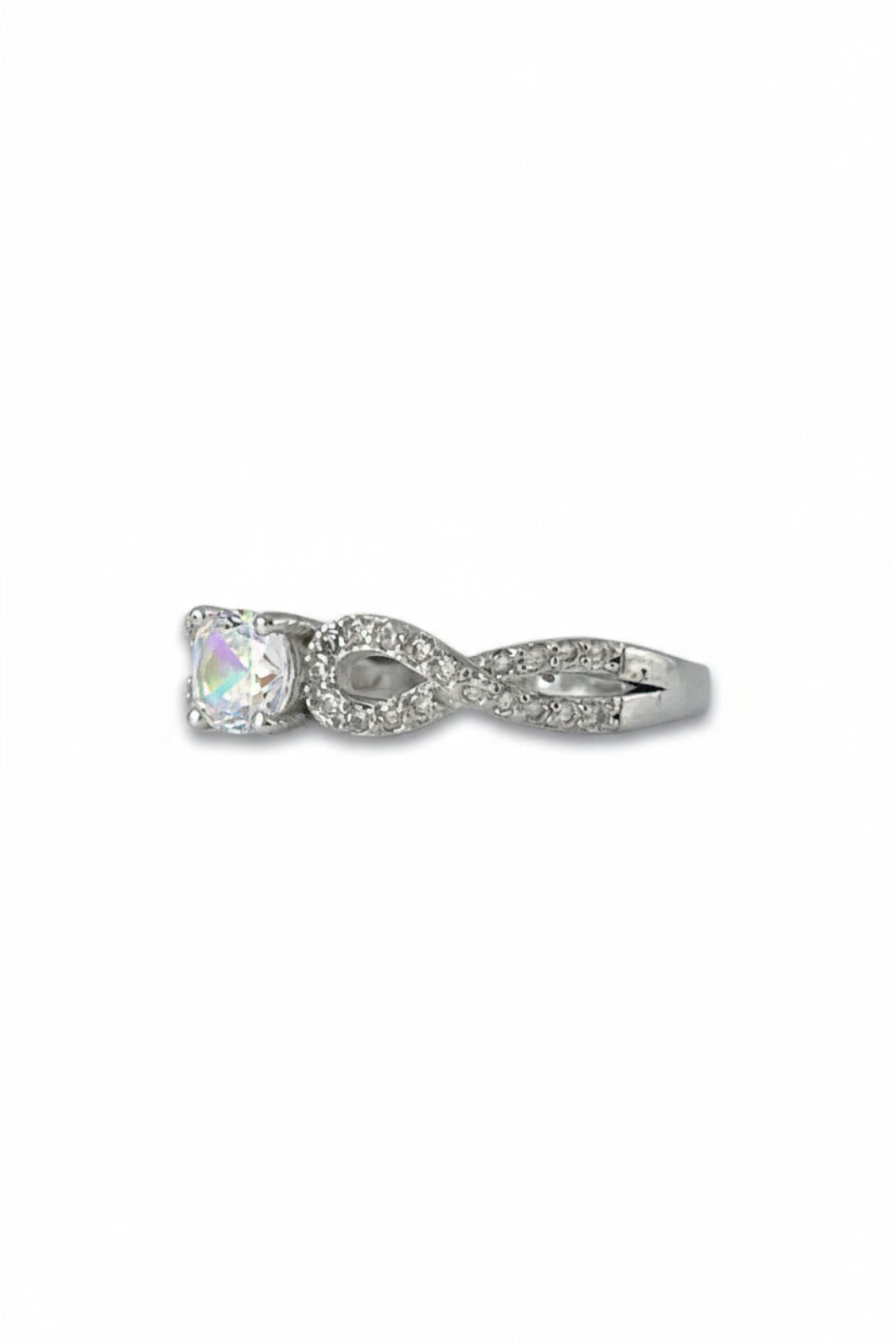 Odette Engagement Ring with Swarovski