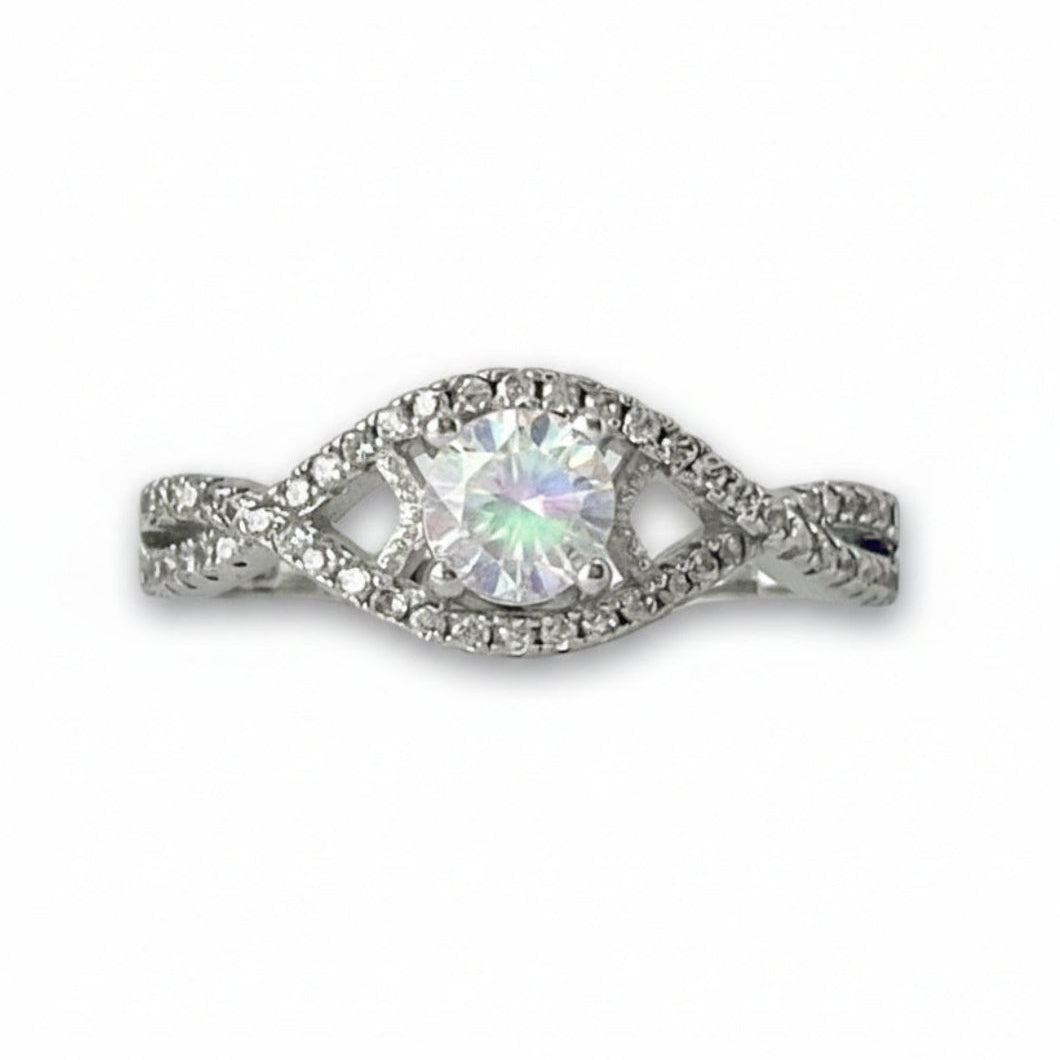 Paloma Engagement Ring with Swarovski