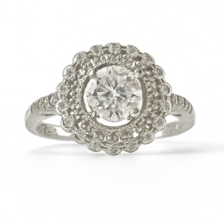 Renée Engagement Ring with Swarovski