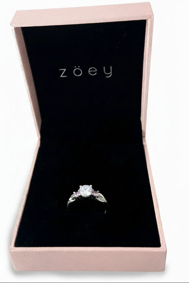 Esme Engagement Ring with Swarovski