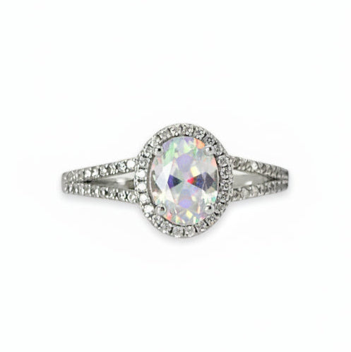 Anais Engagement Ring with Swarovski
