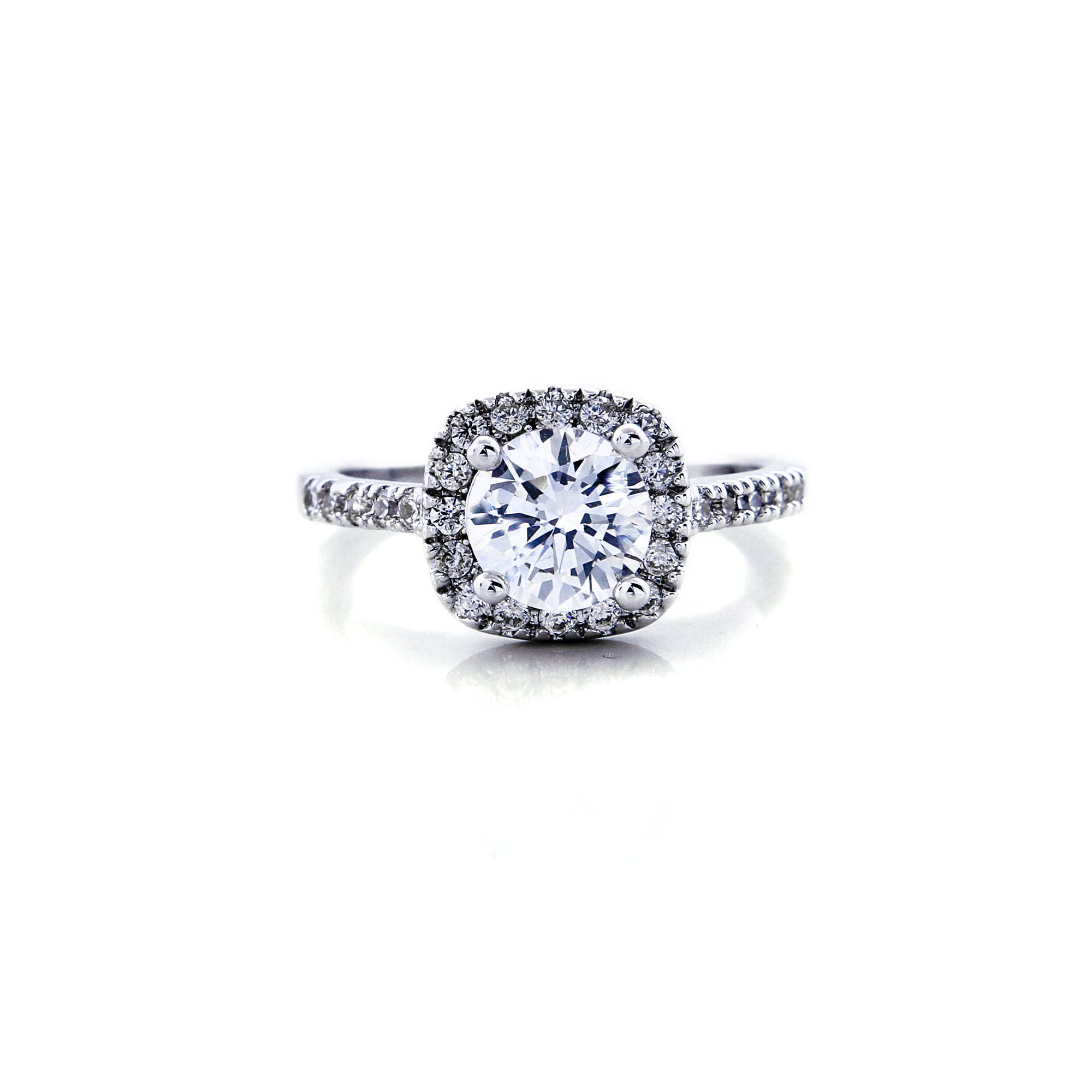 Naomi Engagement Ring with Swarovski