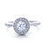 Kylie Engagement Ring with Swarovski