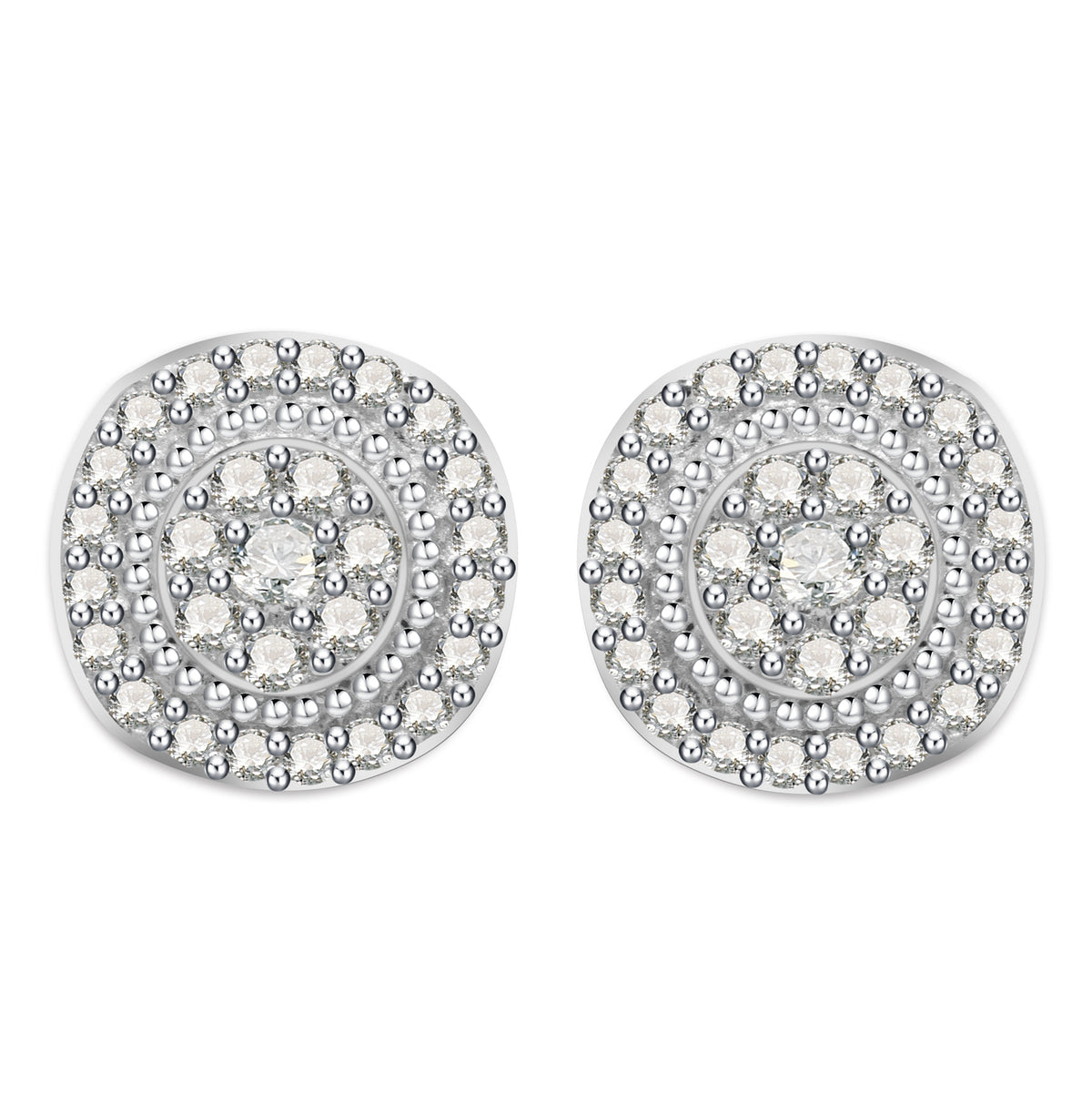 Hannah Sterling Silver Earrings With Swarovski