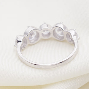 Esmeralda Sterling Silver Ring