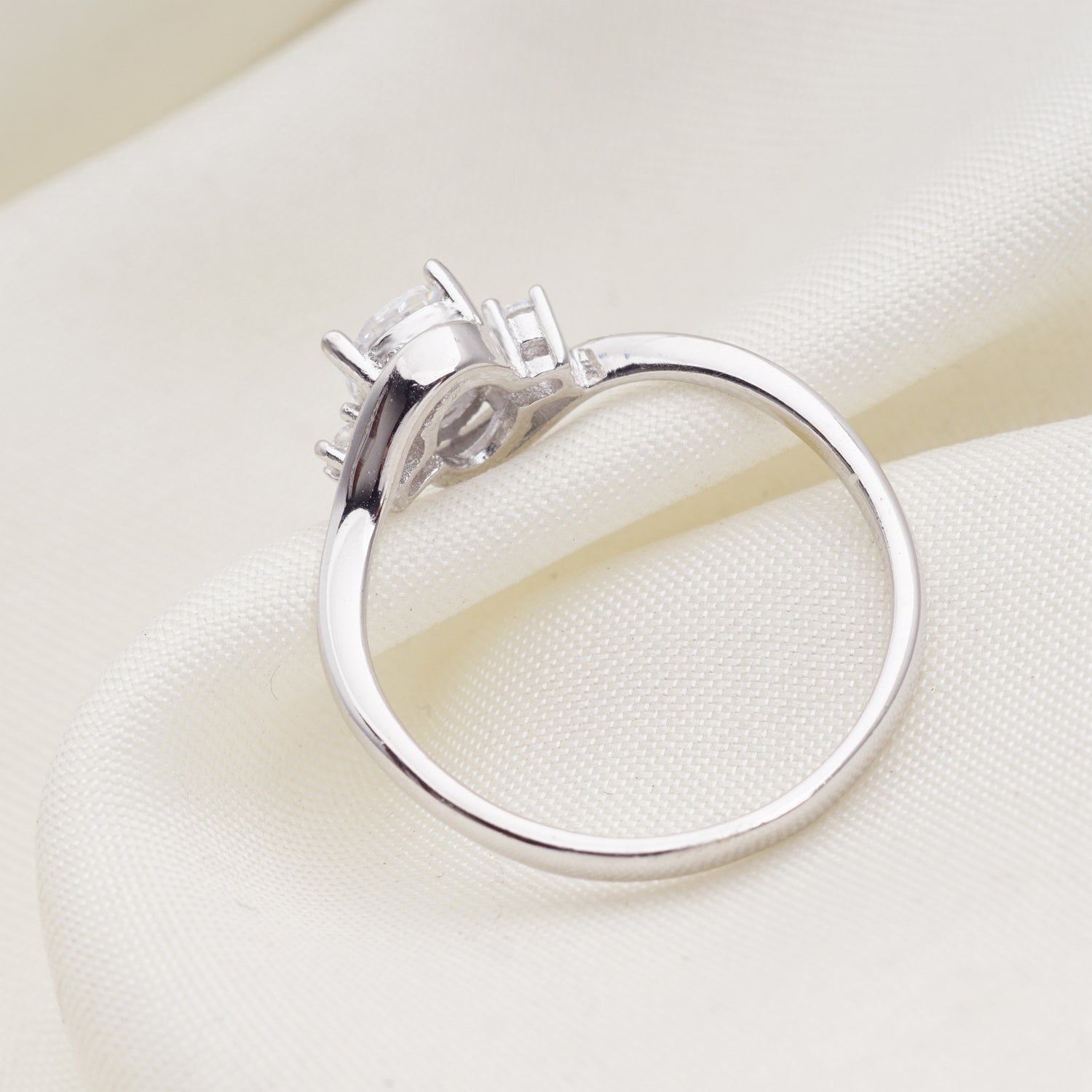 Viola Sterling Silver Ring