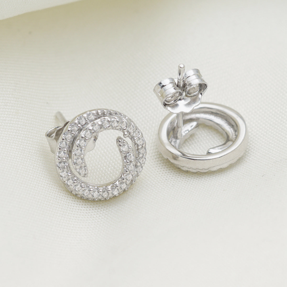 Celestia Earrings With Swarovski