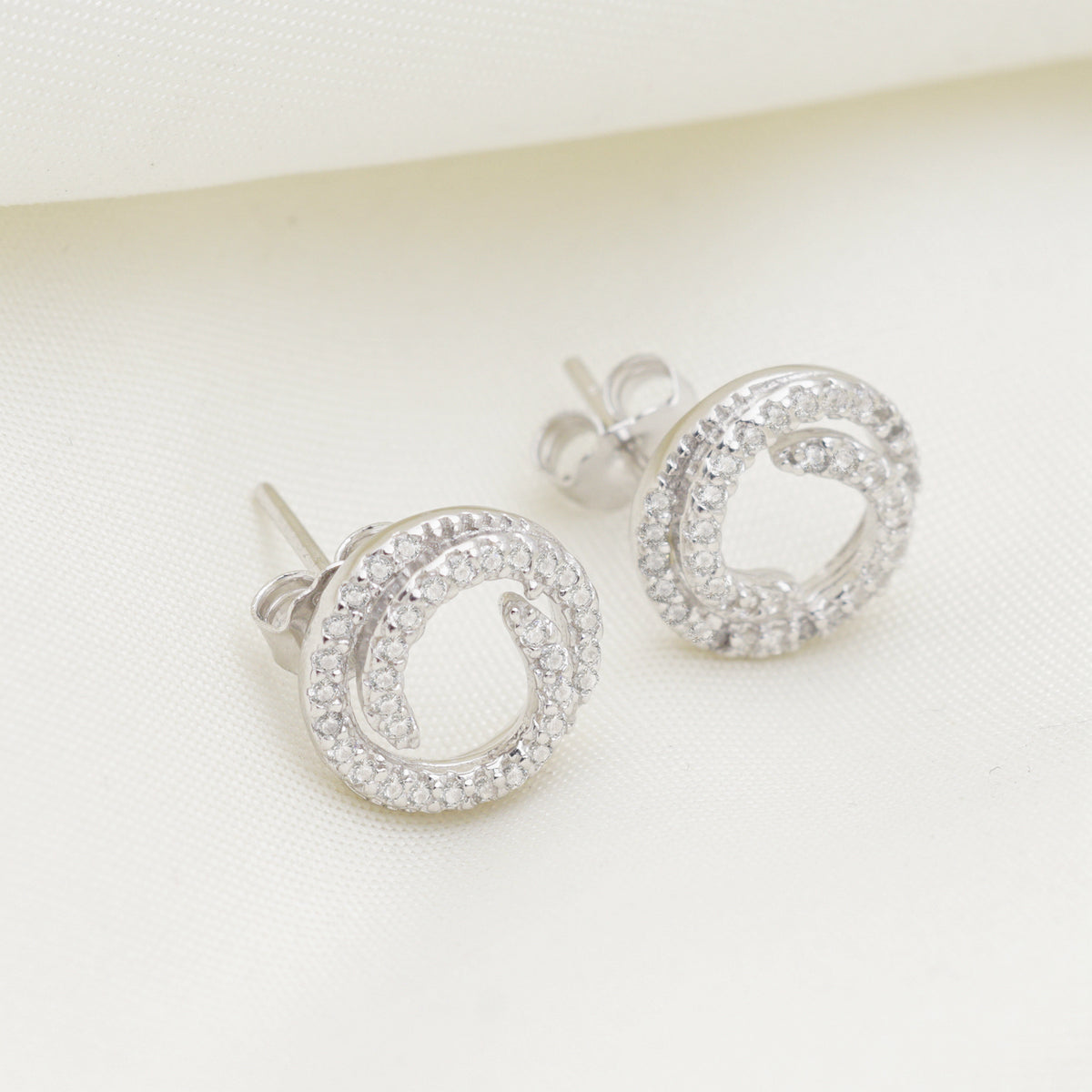 Celestia Earrings With Swarovski