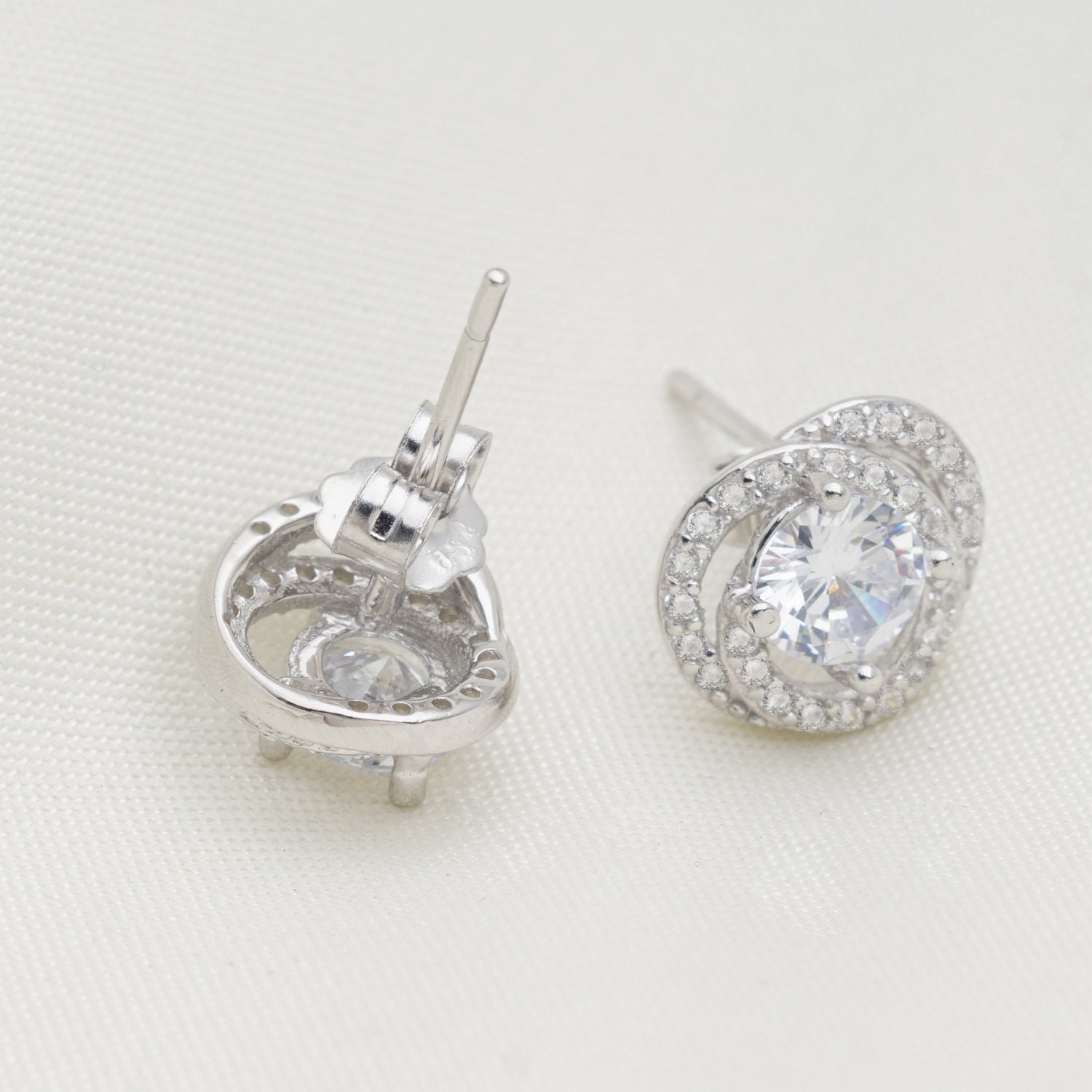 Angelina Earrings With Swarovski