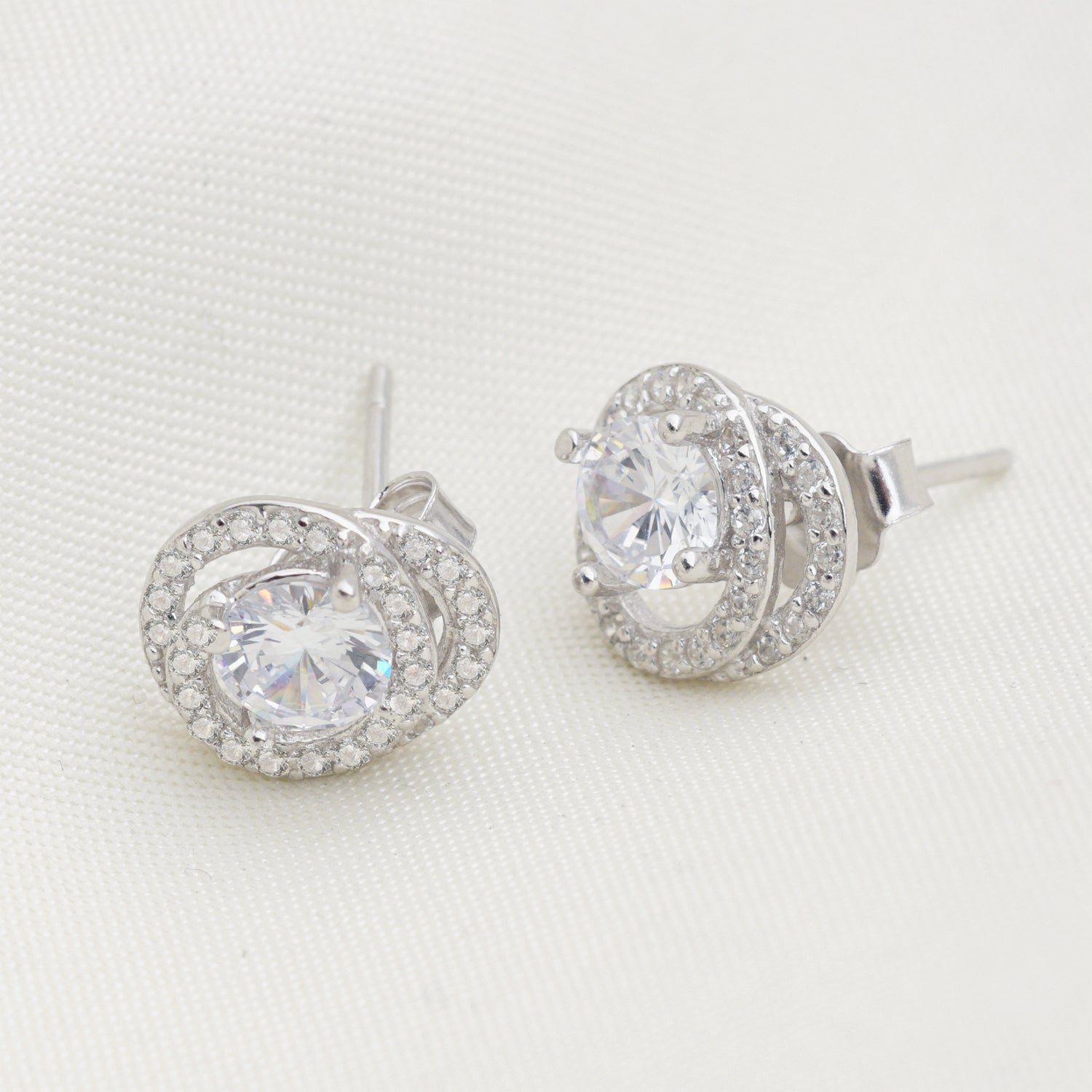 Angelina Earrings With Swarovski