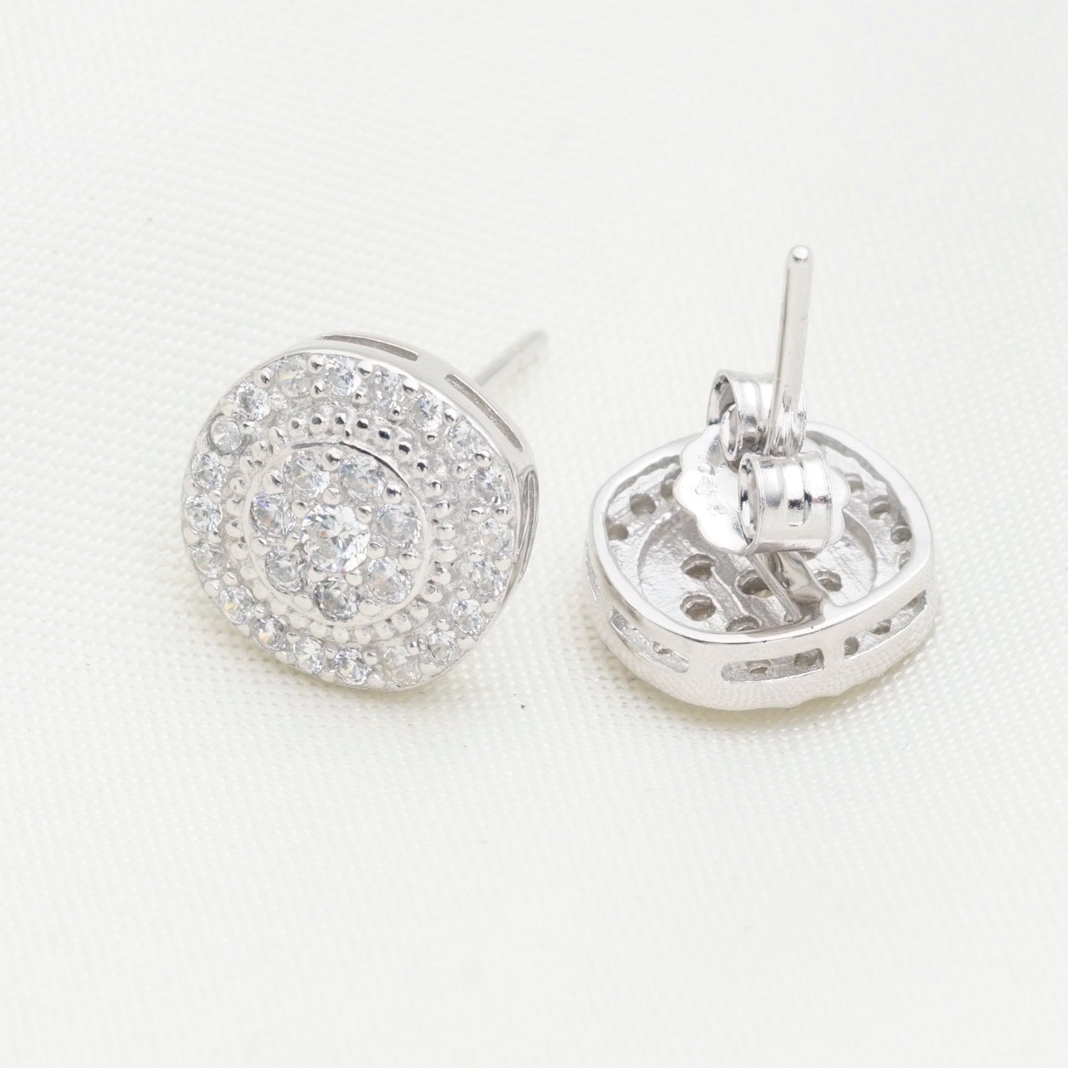 Hannah Sterling Silver Earrings With Swarovski