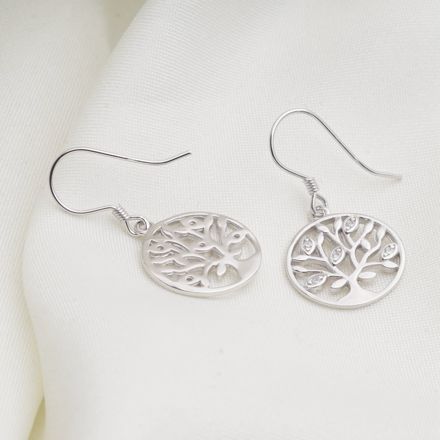 Maya Earrings In 925 Sterling Silver