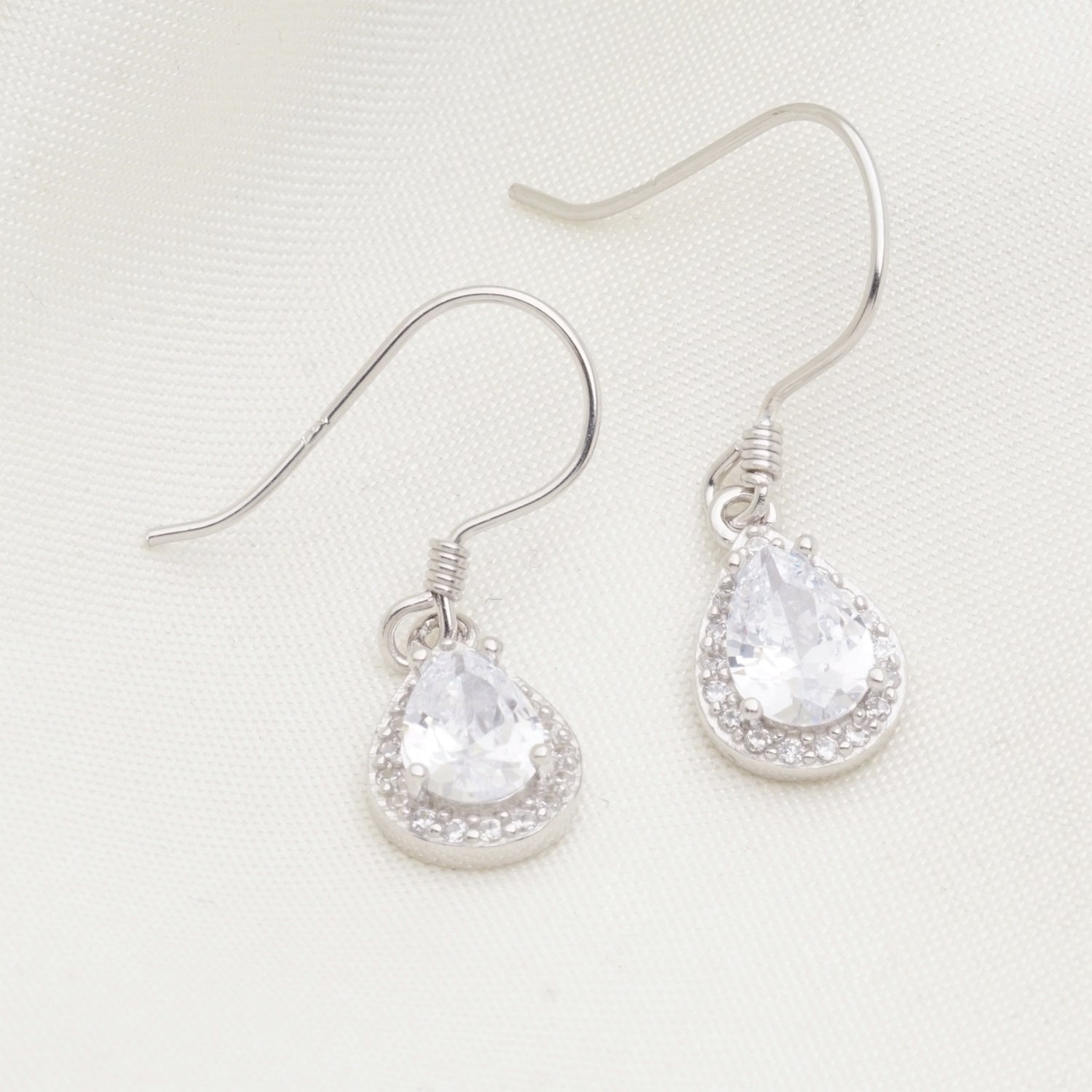 Alanna Sterling Silver Earrings With Swarovski