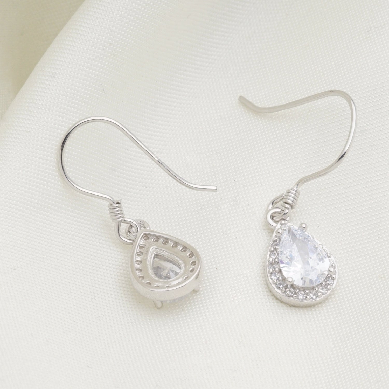 Alanna Sterling Silver Earrings With Swarovski