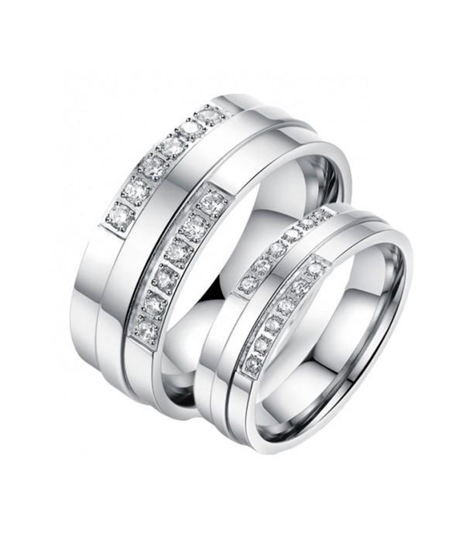 Swarovski discount wedding bands