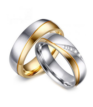 Lincoln Titanium Wedding Ring (Men)