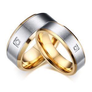 Clarke Titanium Wedding Ring
