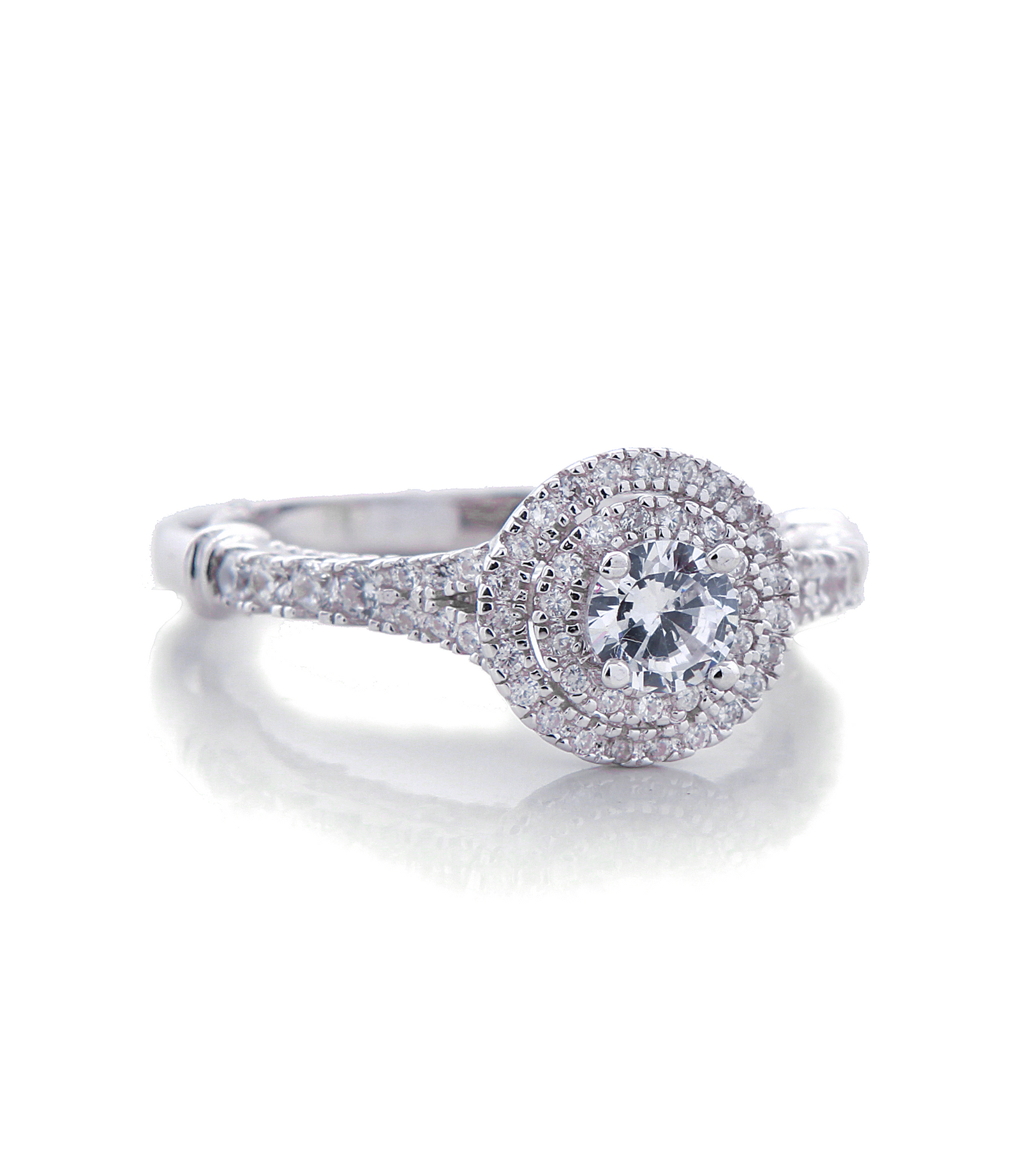 Meghan Engagement Ring with Swarovski