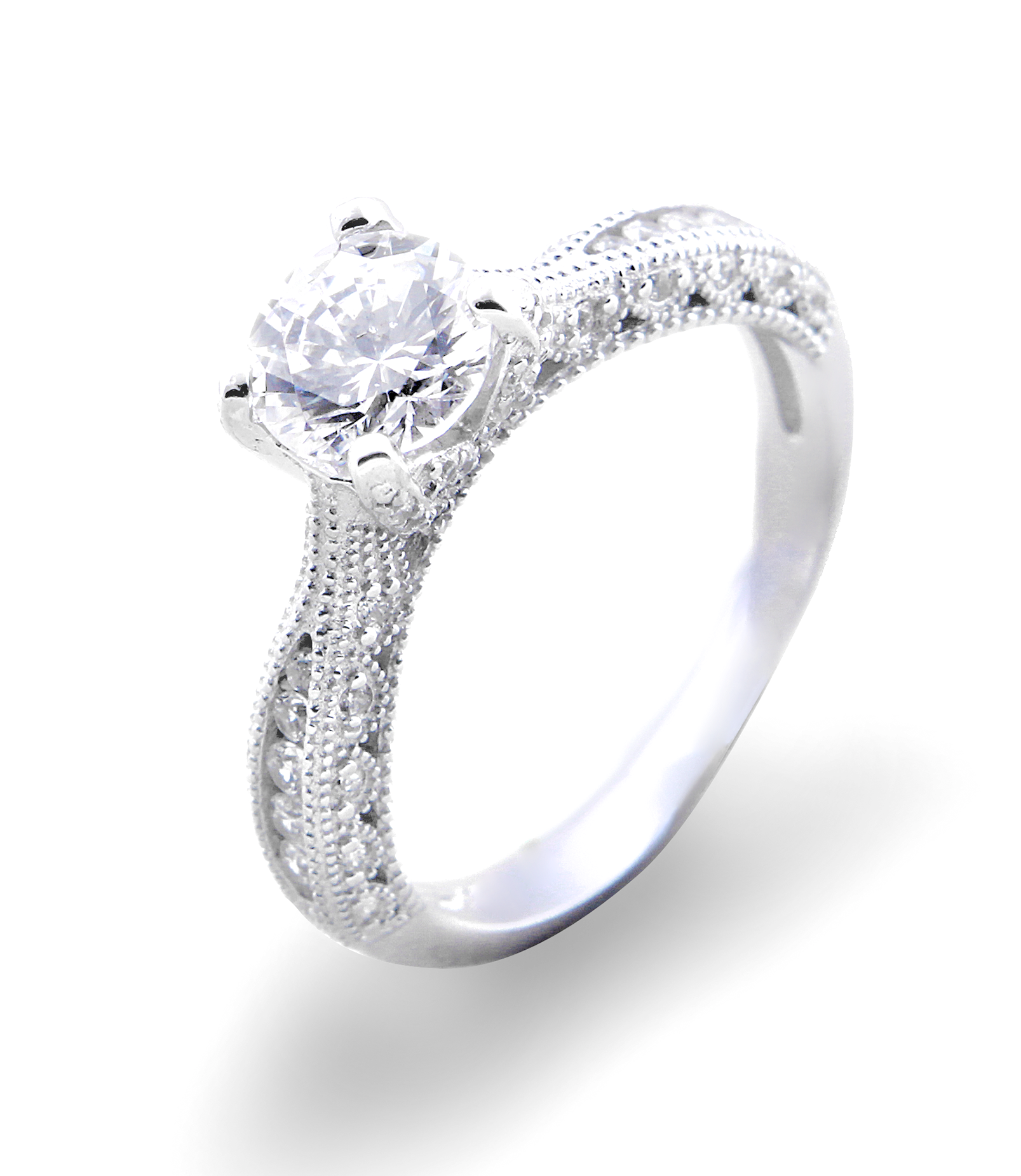 Caroline Engagement Ring with Swarovski