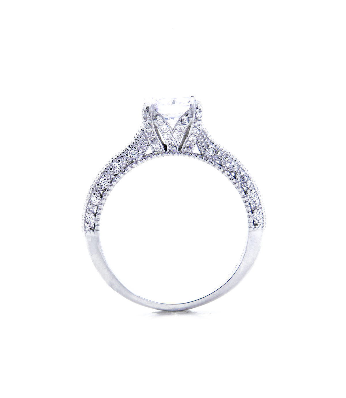 Caroline Engagement Ring with Swarovski