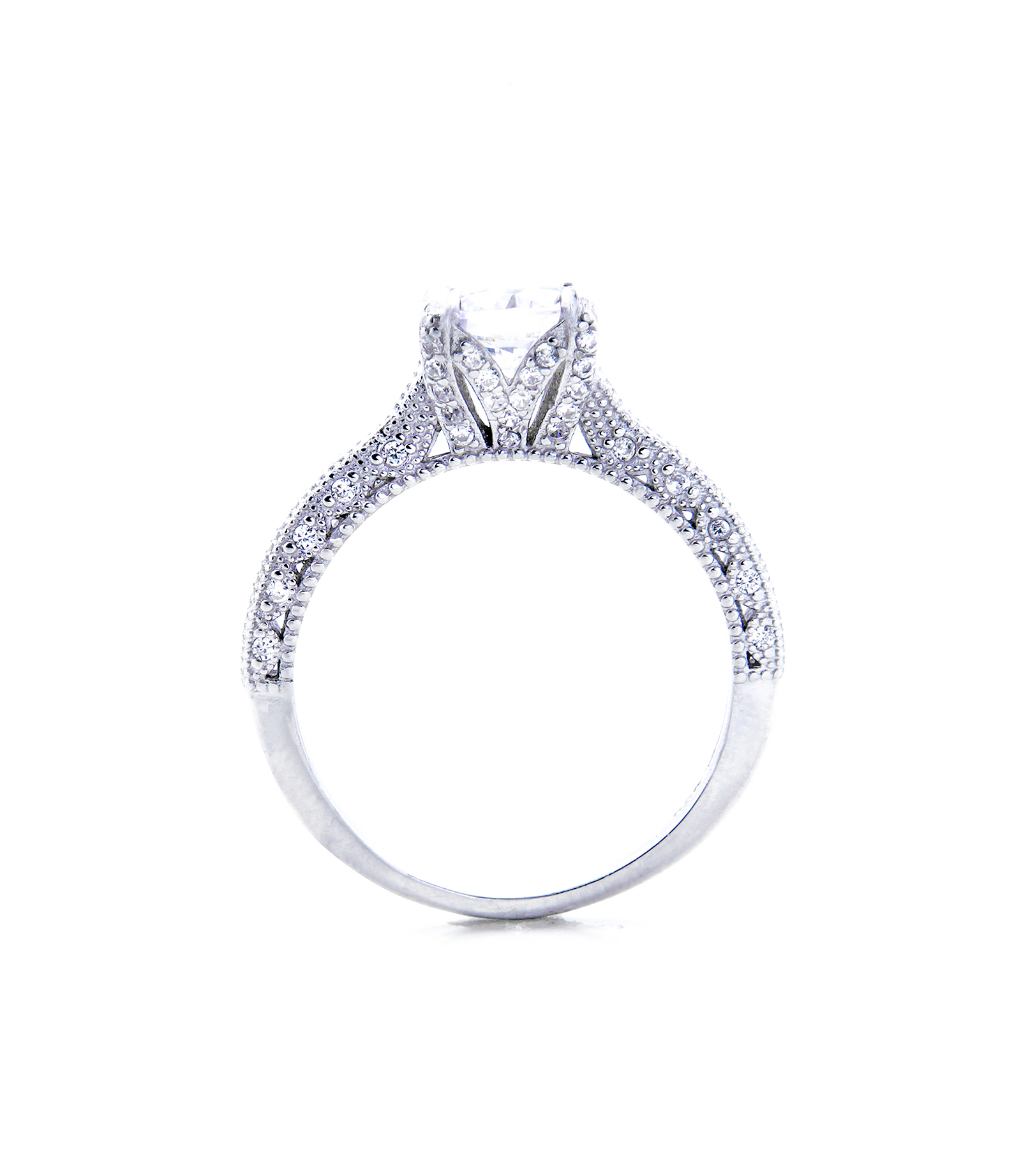 Caroline Engagement Ring with Swarovski