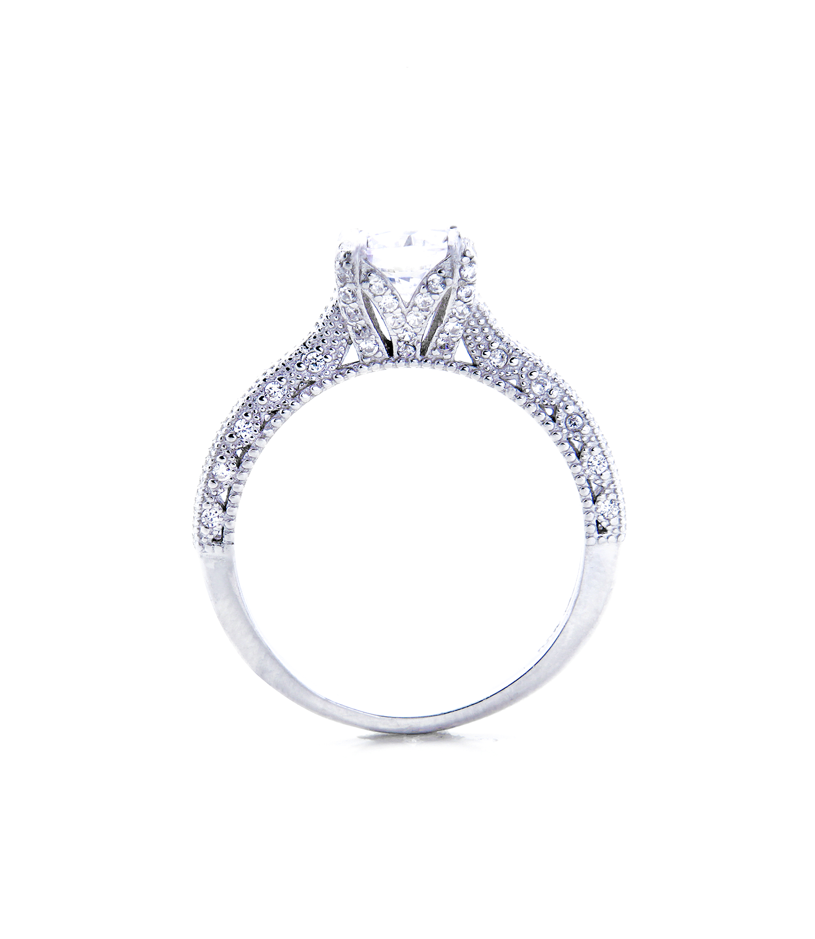 Caroline Engagement Ring with Swarovski