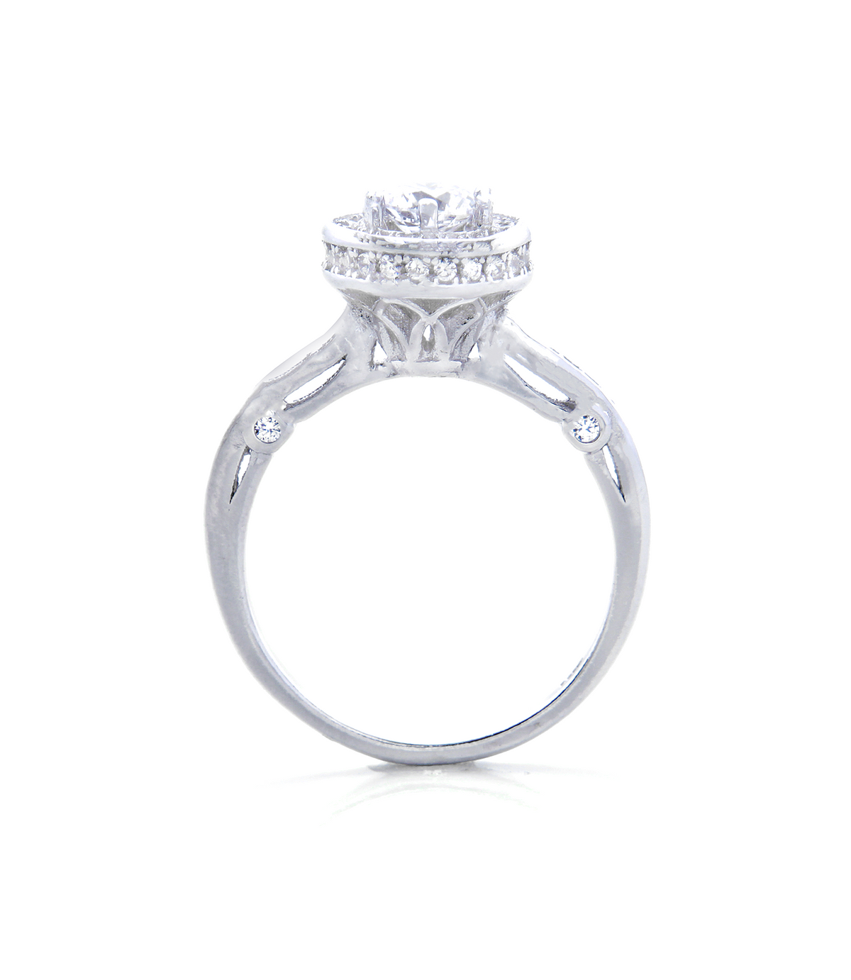 Kylie Engagement Ring with Swarovski