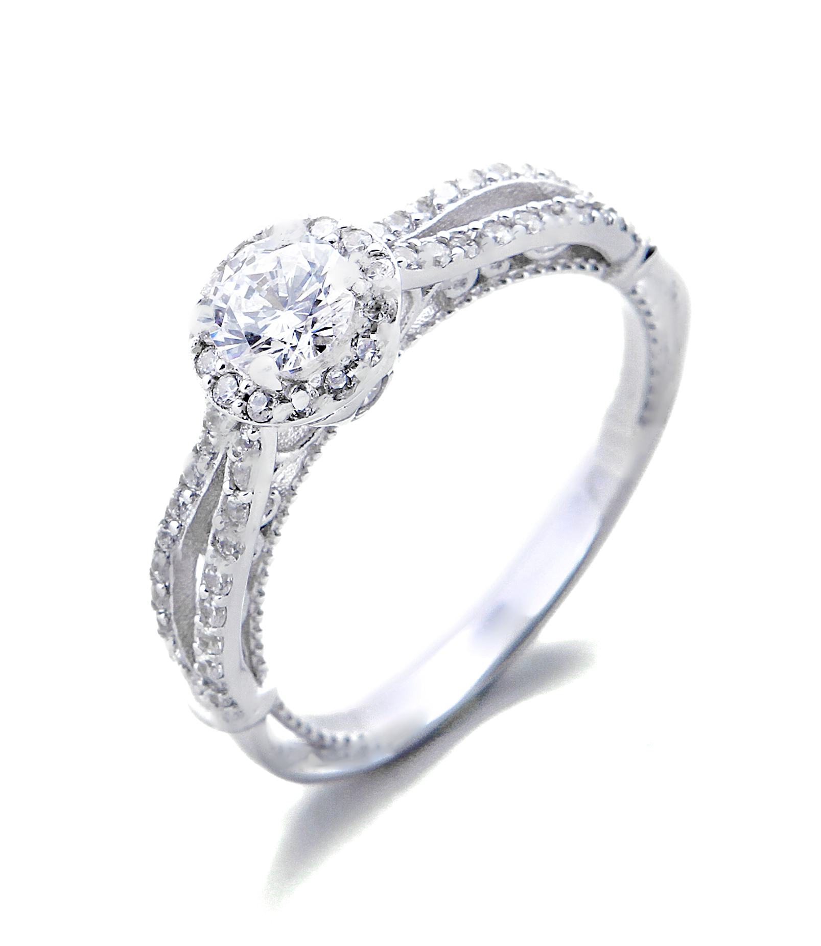 Blake Engagement Ring with Swarovski