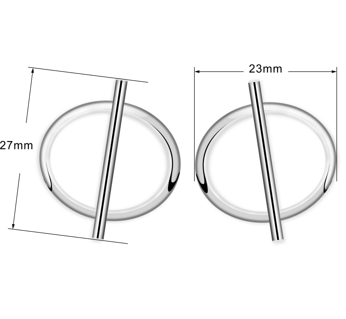 Vivienne Sterling Silver Earrings