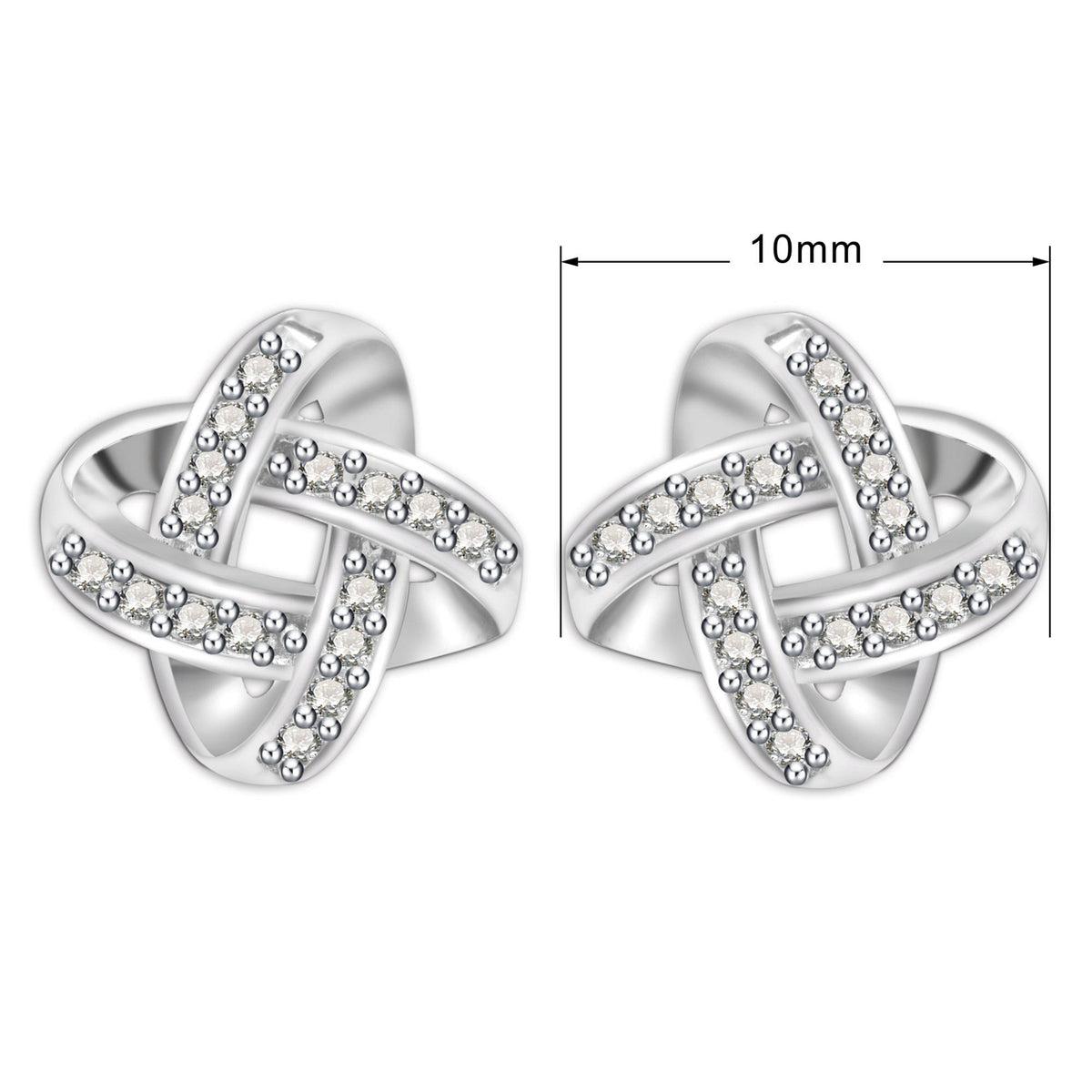 Emma Earrings With Swarovski