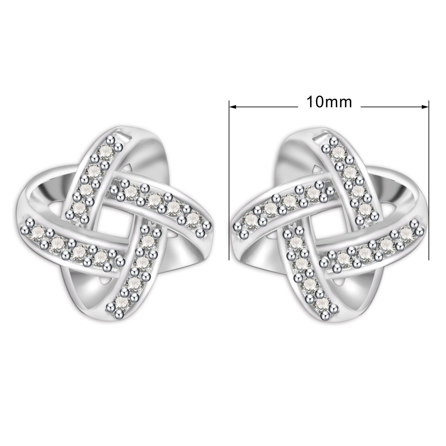 Emma Earrings With Swarovski