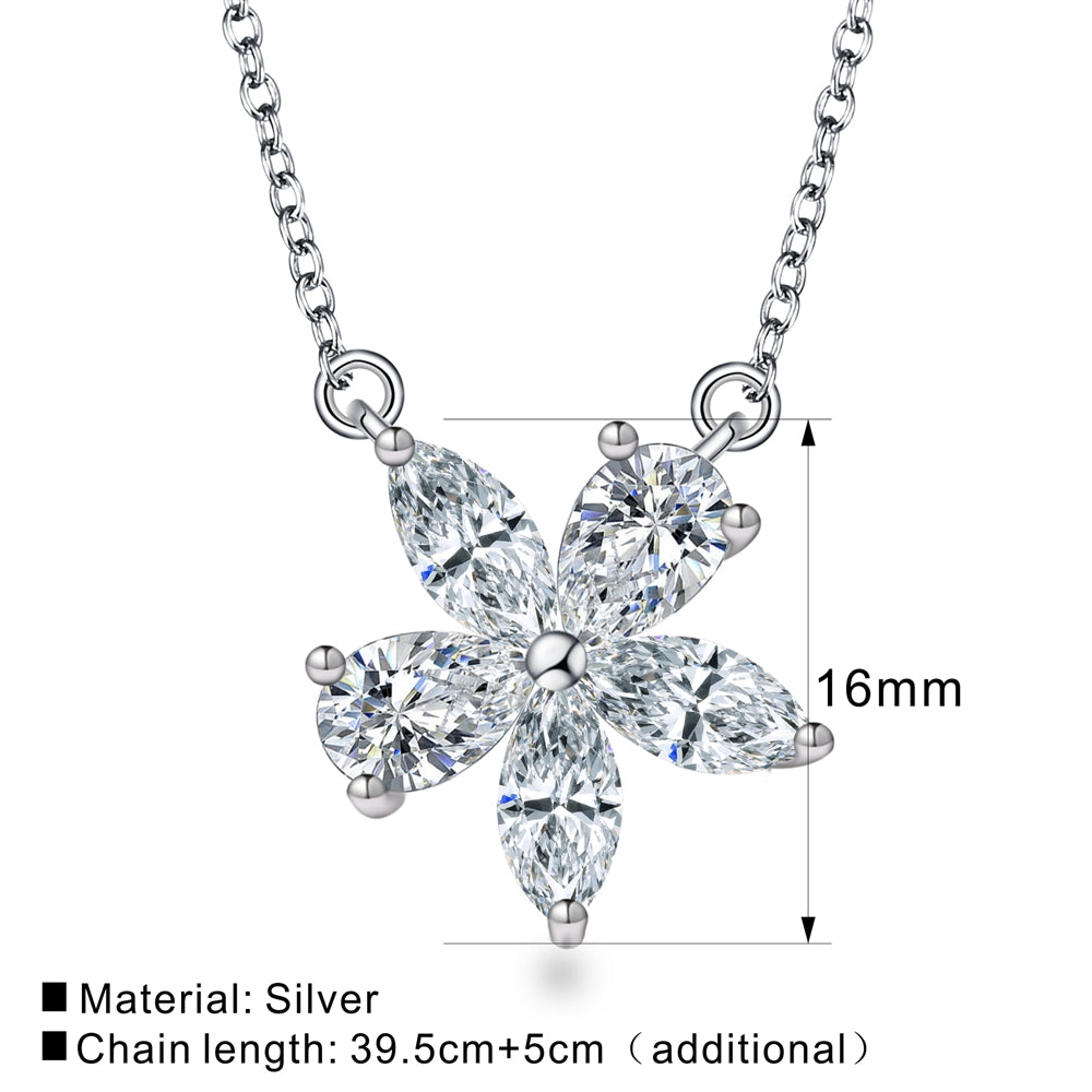 Giselle Flower Petal Necklace